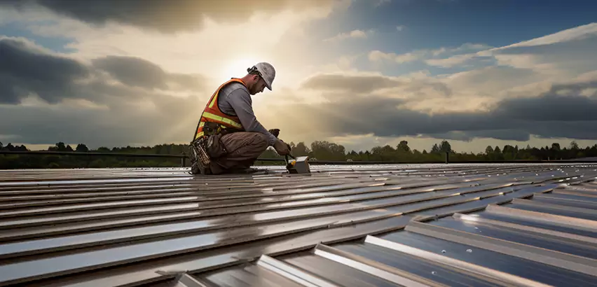 Commercial Roof Restoration in Northbrook