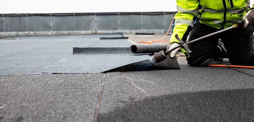 Residential Flat Roof Repair in Northbrook