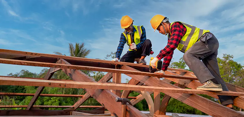 Mobile Home Roof Truss Repair in Northbrook