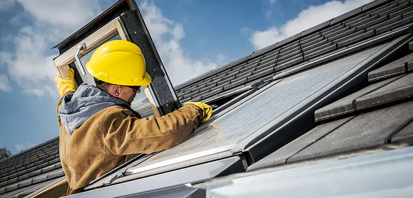 Skylight Flashing Repair in Northbrook