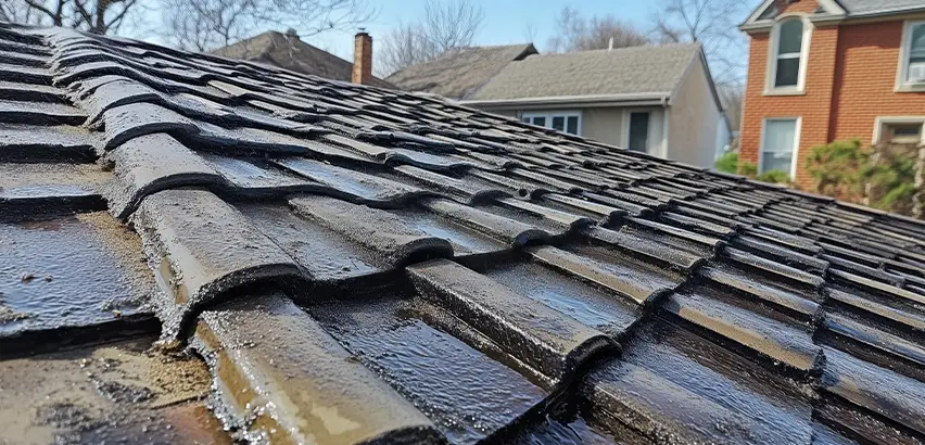 Shingle Roof Leak Replacement in Northbrook