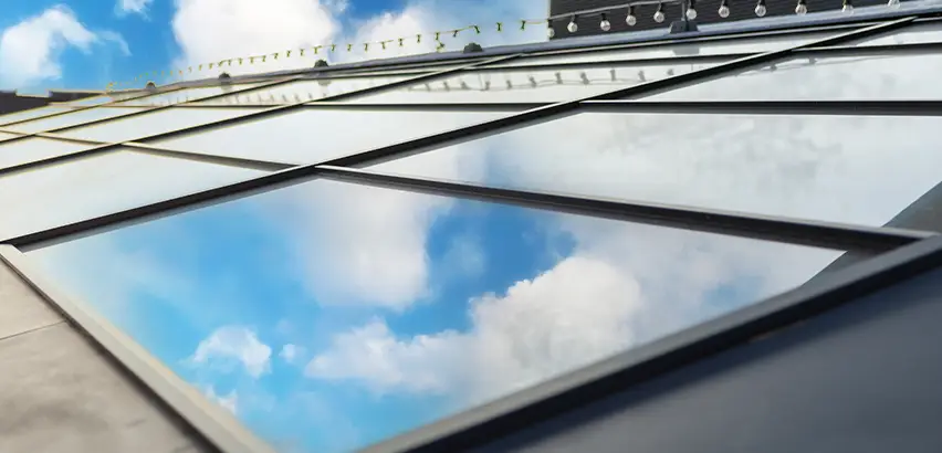 Flat Roof Skylight Installation in Northbrook