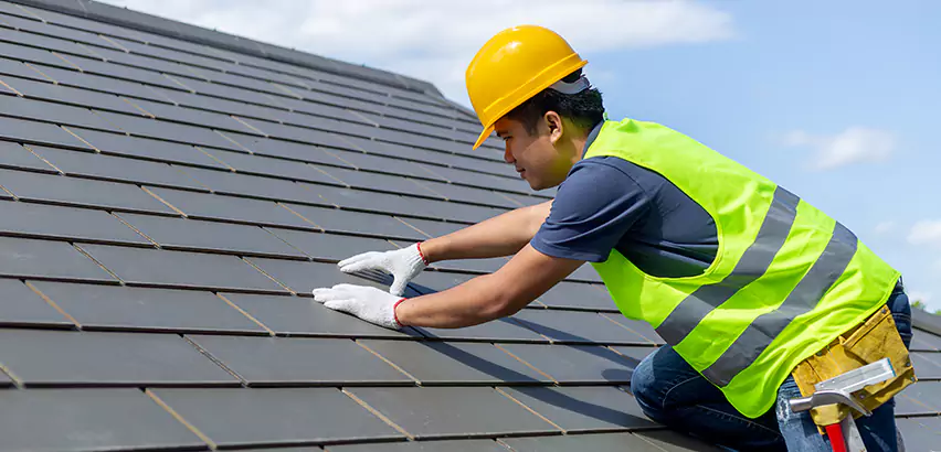 Slipped Slate Repair in Northbrook