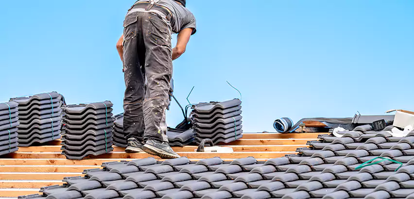 Replacing Tile Roof Underlayment in Northbrook